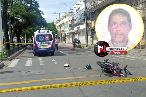 Ambulancia en Neiva cobró la vida de un motociclista