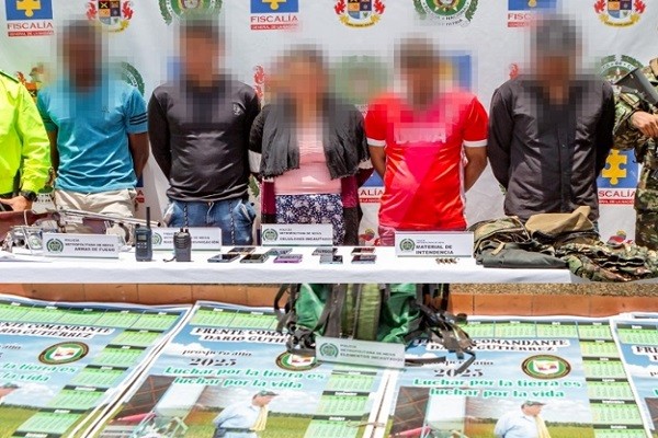 Ejercito capturó red de apoyo a estructuras residuales en el Huila